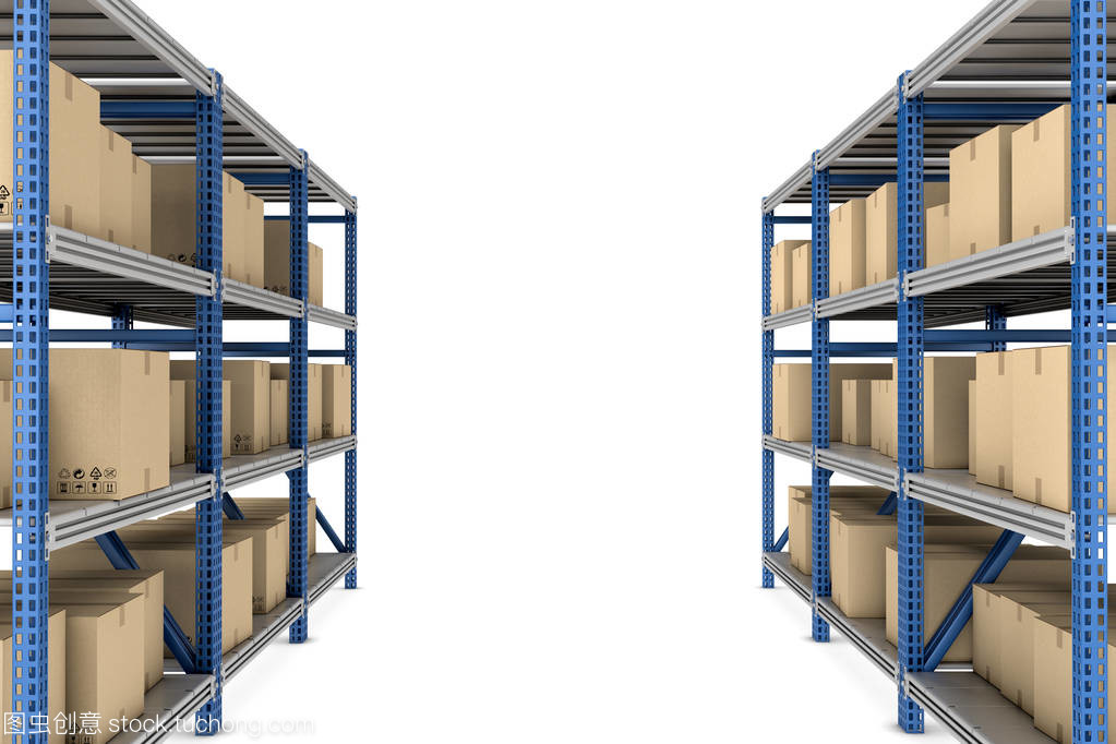 現代倉儲美學 金屬架與紙板箱的簡約交響